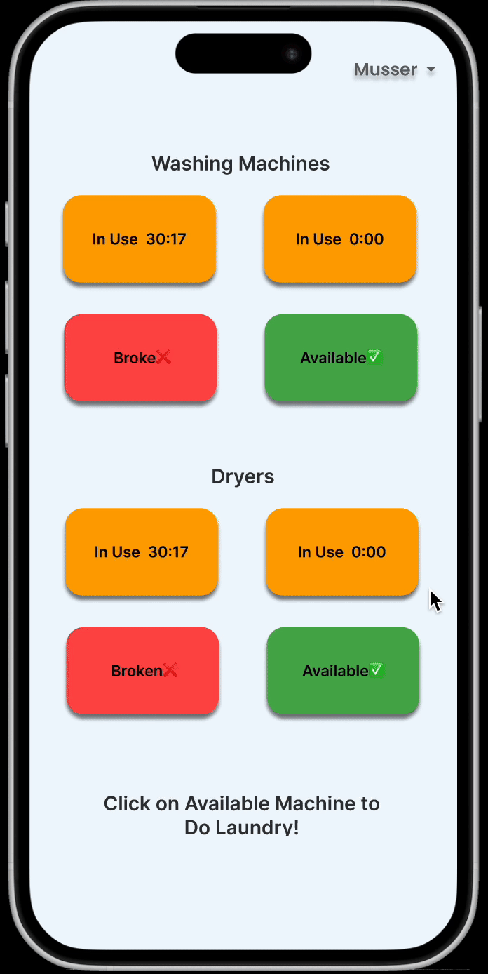 GIF showing high fidelity interaction for avoiding conflicts